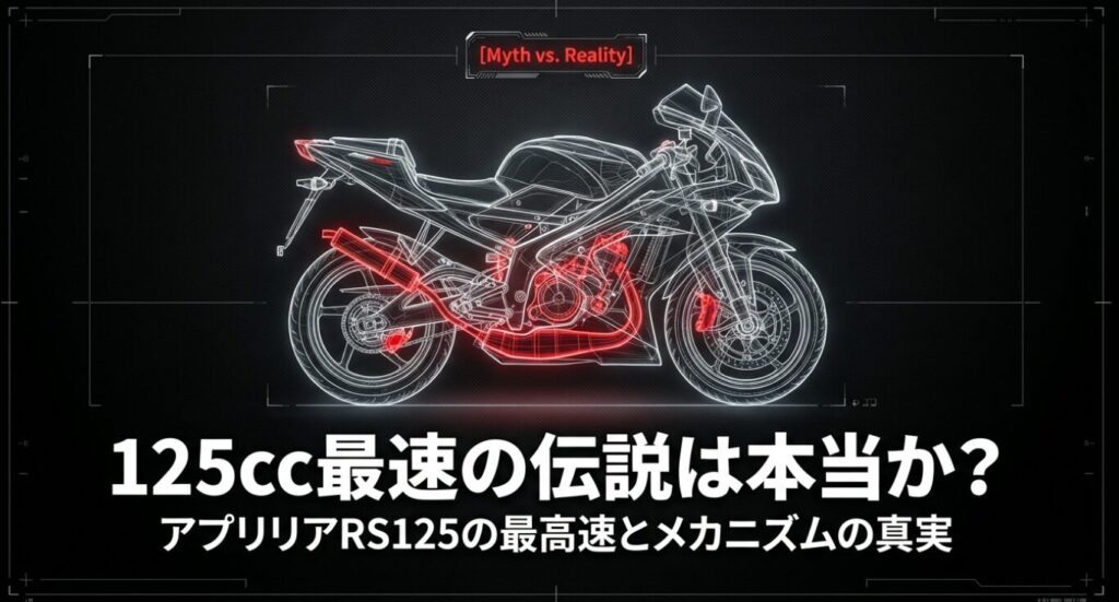 アプリリアRS125 ２スト最速マシン　大型と交換も RS125